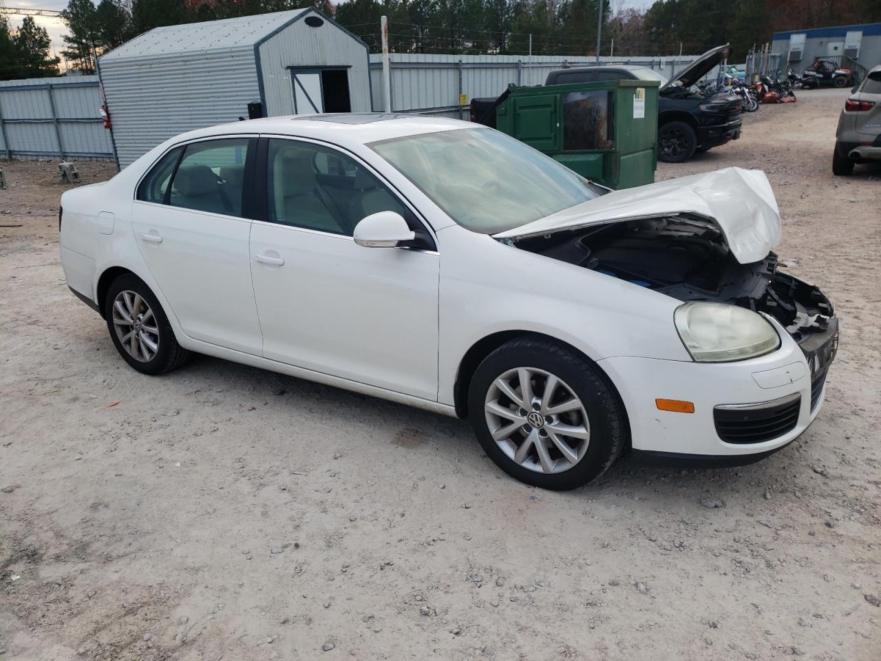 2010 Volkswagen Jetta VIN 3VWRX7AJ6AM035513 Copart auction photo, front end damage thumbnail 4