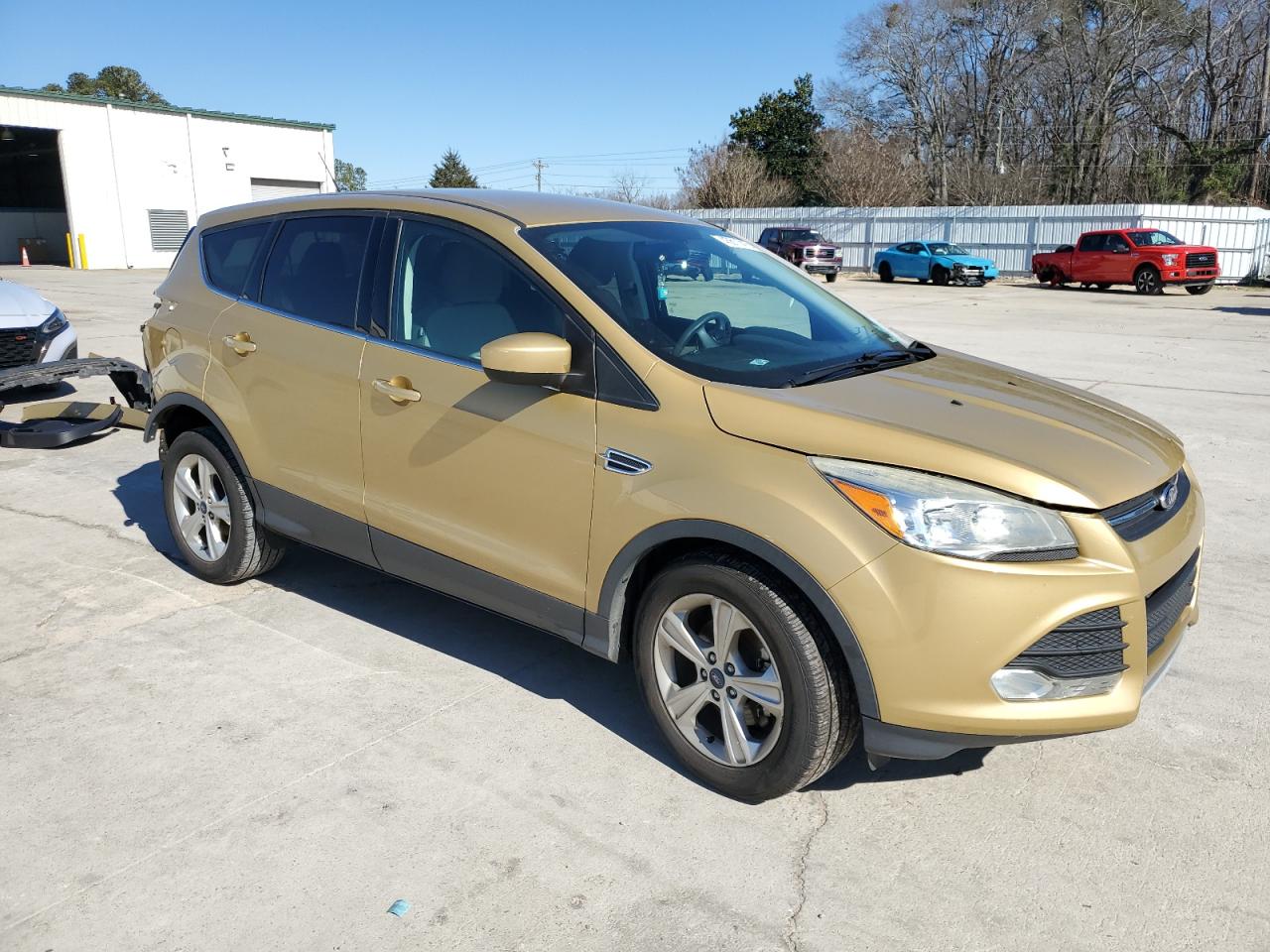 2015 Ford Escape VIN 1FMCU0GX4FUA55133 Copart auction photo, rear end damage thumbnail 4