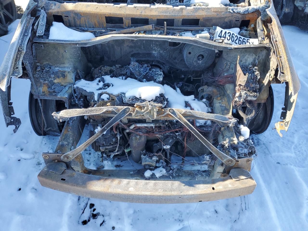 2014 Dodge Caravan VIN 2C4RDGEG0ER178448 Copart auction photo, burn damage thumbnail 13