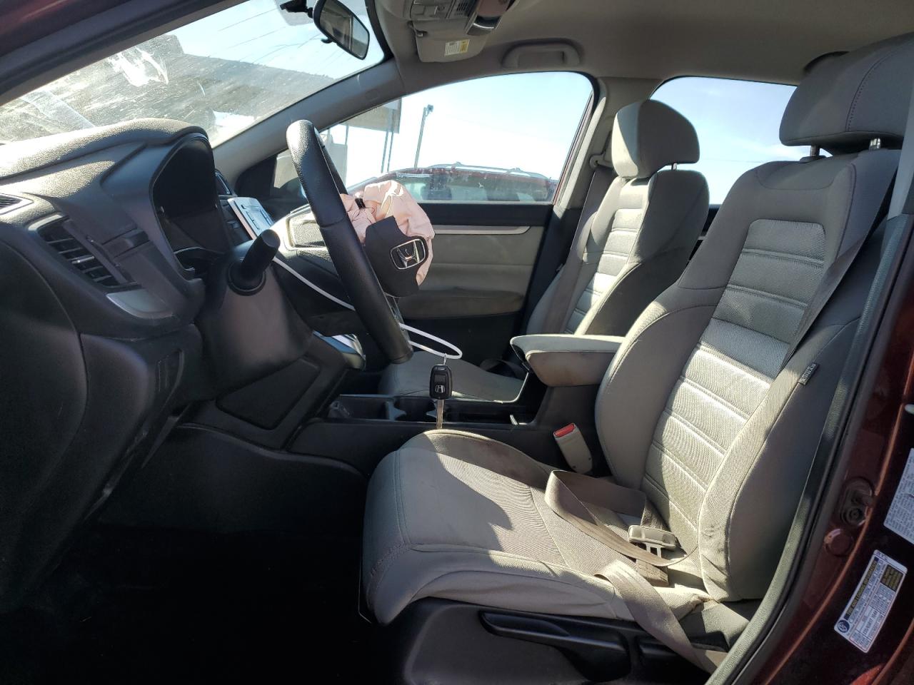 2019 Honda CR-V VIN 2HKRW5H35KH407867 Copart auction photo, front end damage thumbnail 7