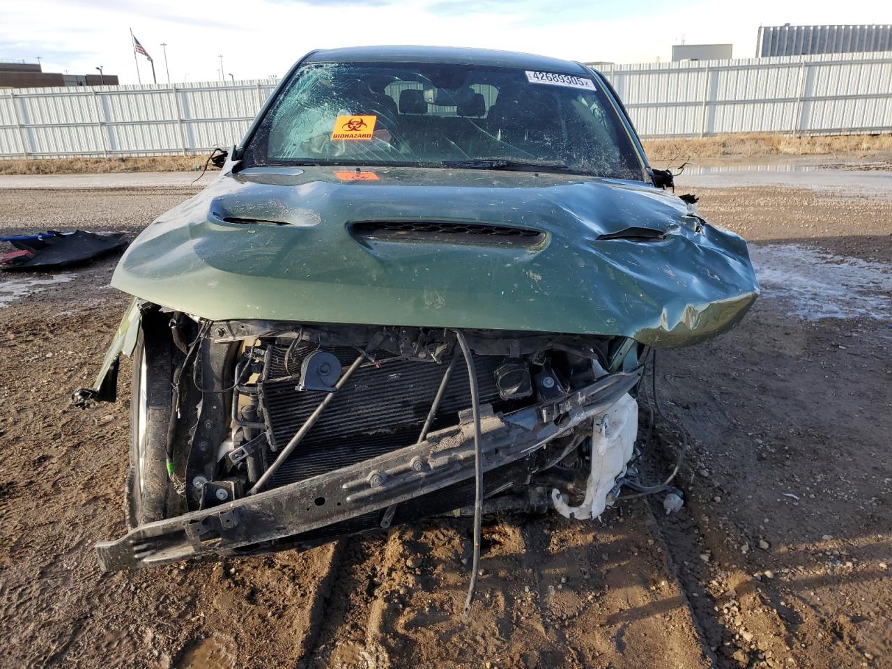 2021 Dodge Durango VIN 1C4SDJCTXMC804237 Copart auction photo, all over / undercarriage damage thumbnail 5