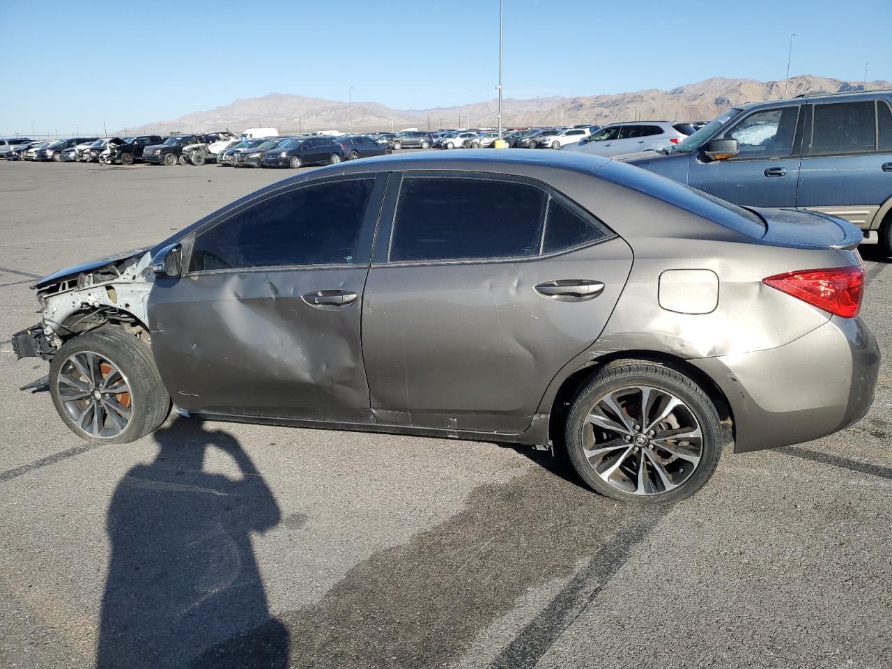 2017 Toyota Corolla VIN 2T1BURHE0HC881088 Copart auction photo, all over damage thumbnail 2