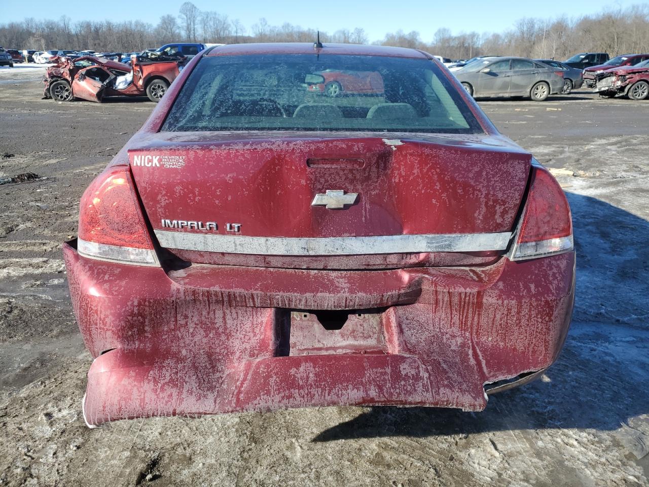 2009 Chevrolet Impala VIN 2G1WT57N391103150 Copart auction photo, rear end damage thumbnail 6