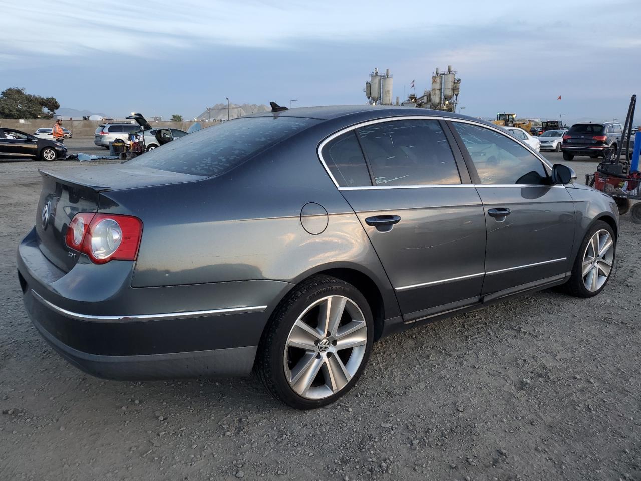 2010 Volkswagen Passat VIN WVWJM7AN2AE168772 Copart auction photo, vandalism / all over damage thumbnail 3