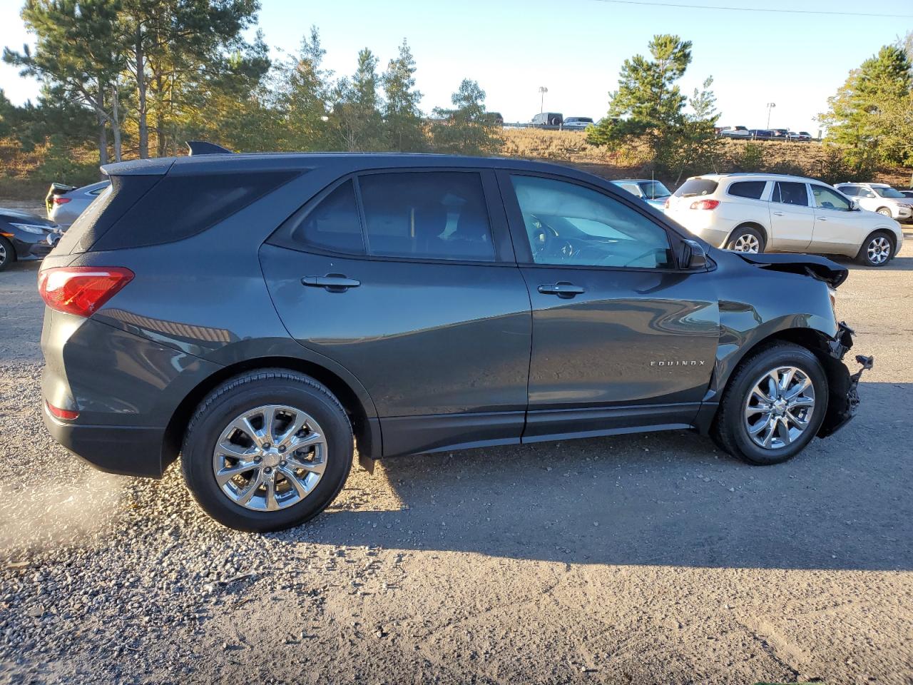 2020 Chevrolet Equinox VIN 3GNAXHEV0LS526197 Copart auction photo, front end damage thumbnail 3