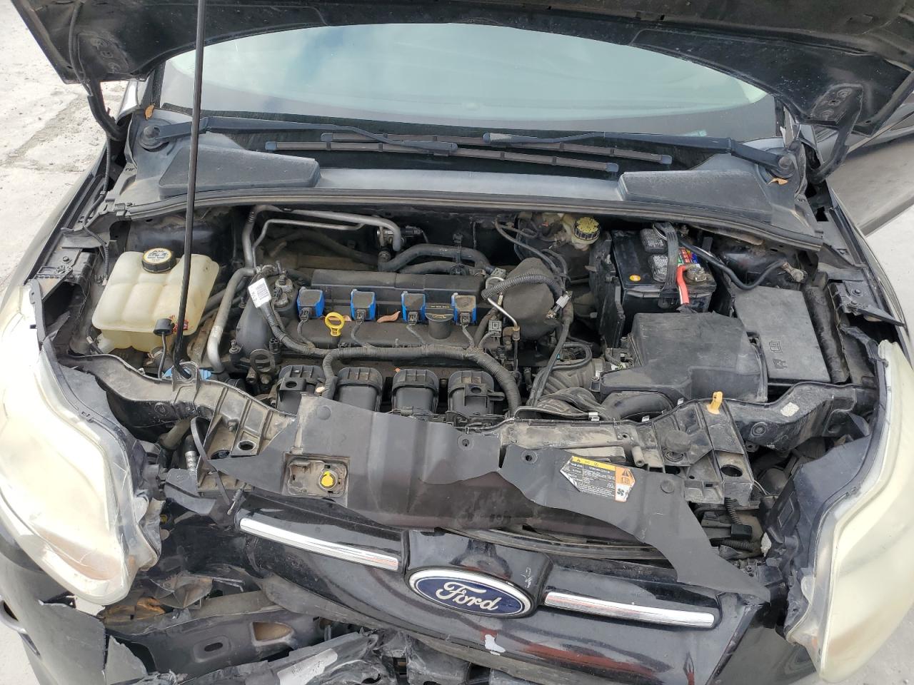2012 Ford Focus VIN 1FAHP3H20CL297415 Copart auction photo, rear end / front end damage thumbnail 11