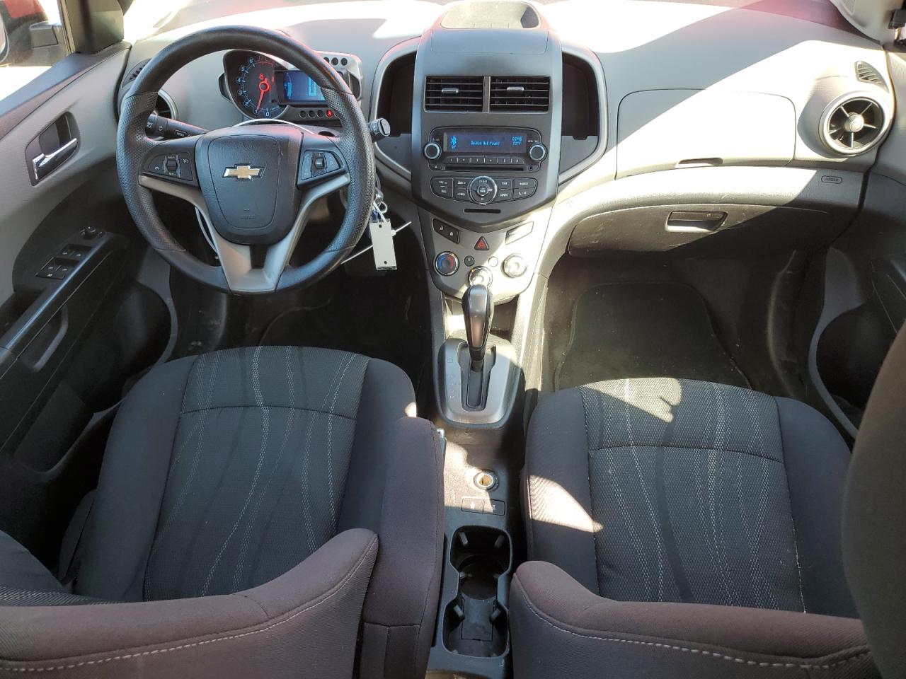 2013 Chevrolet Sonic VIN 1G1JC6SH1D4160669 Copart auction photo, front end / minor dent/scratches damage thumbnail 8