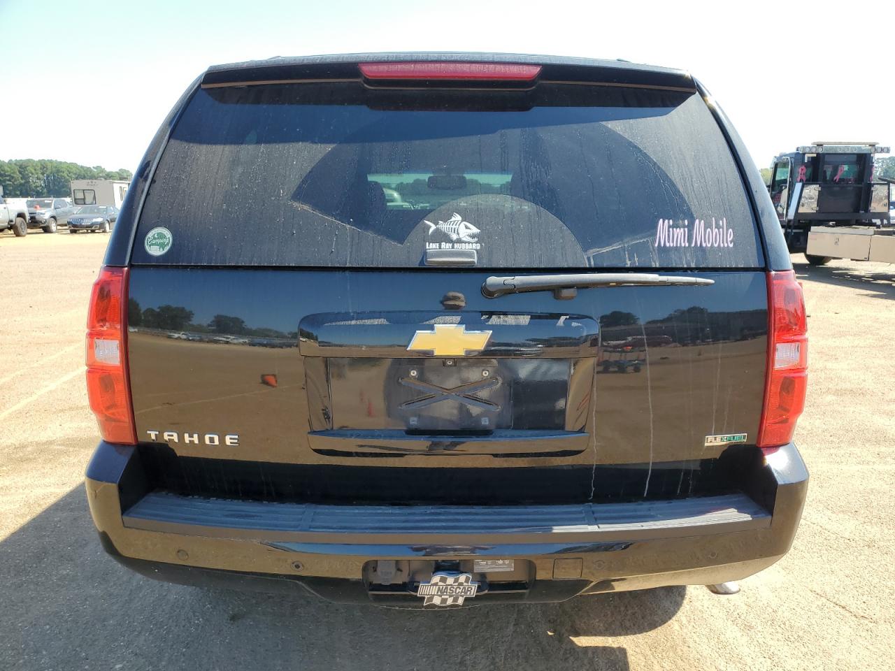 2012 Chevrolet Tahoe VIN 1GNSCAE07CR306425 Copart auction photo, front end / side damage thumbnail 6