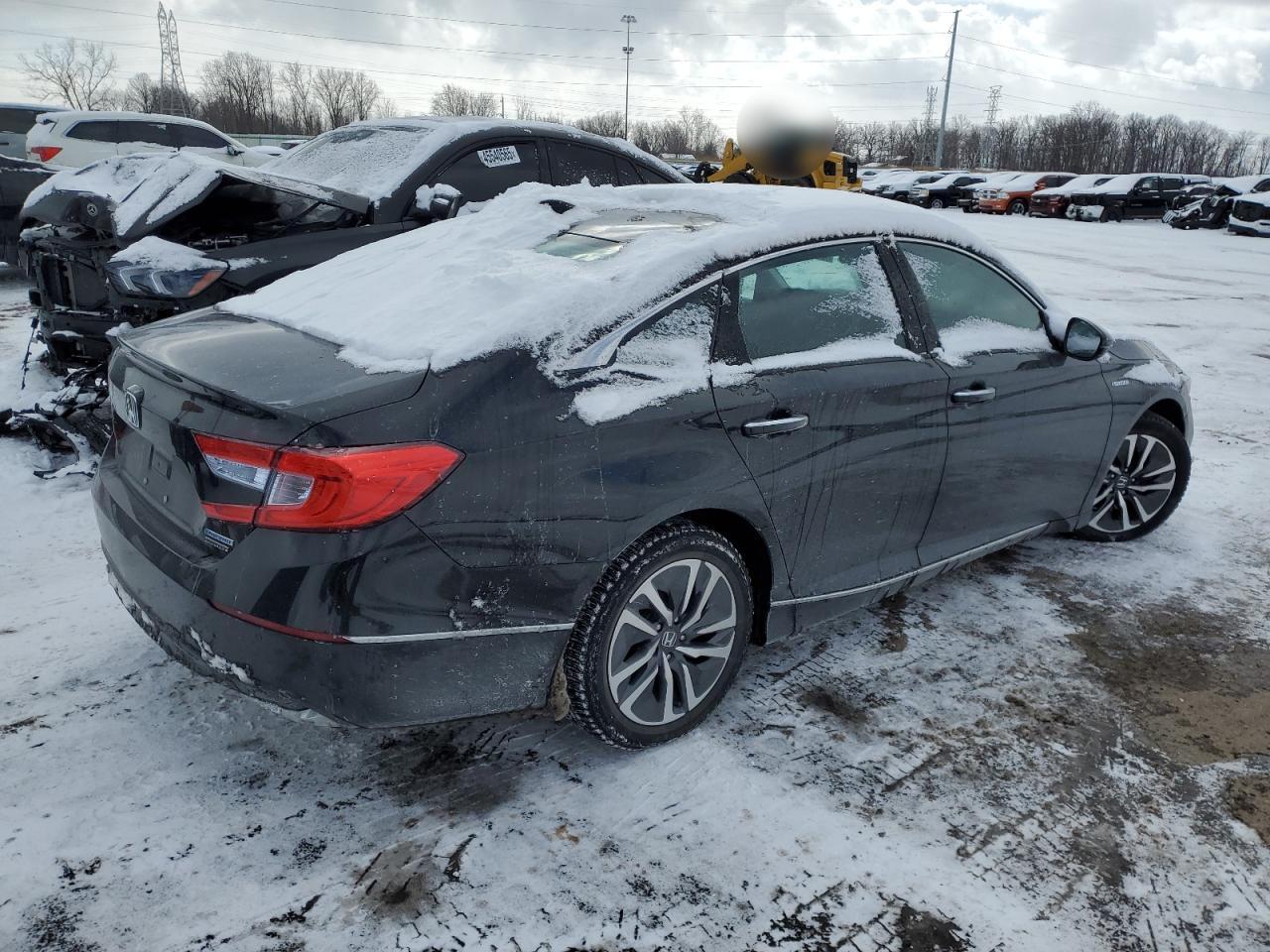 2020 Honda Accord VIN 1HGCV3F97LA006626 Copart auction photo, front end / side damage thumbnail 3
