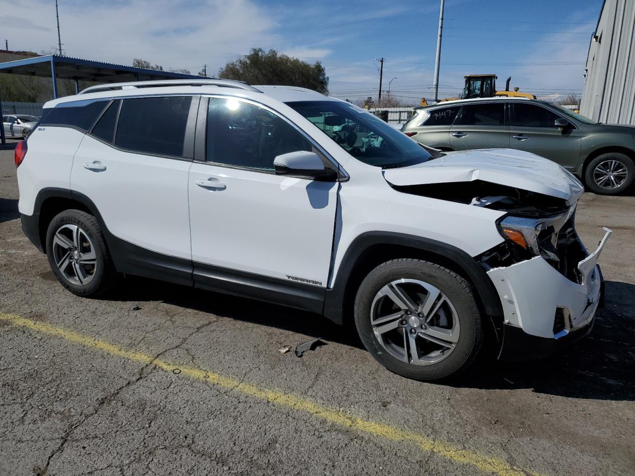 2019 GMC Terrain VIN 3GKALVEV6KL331396 Copart auction photo, front end damage thumbnail 4