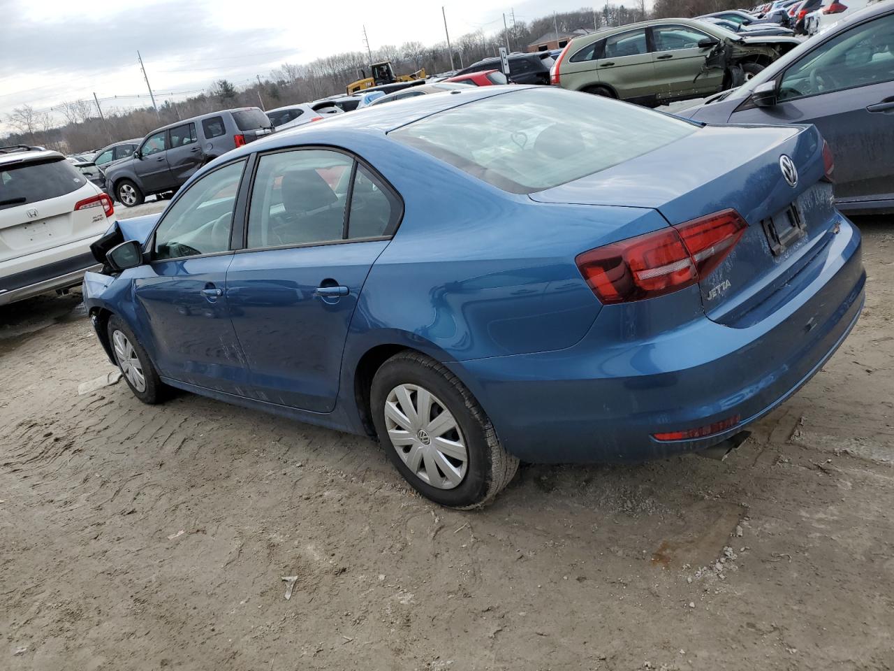 2016 Volkswagen Jetta VIN 3VW267AJ3GM291573 Copart auction photo, front end / side damage thumbnail 2