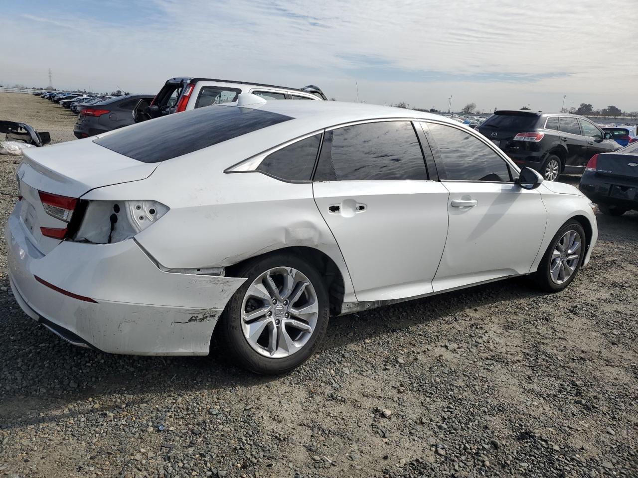 2019 Honda Accord VIN 1HGCV1F16KA088832 Copart auction photo, all over damage thumbnail 3
