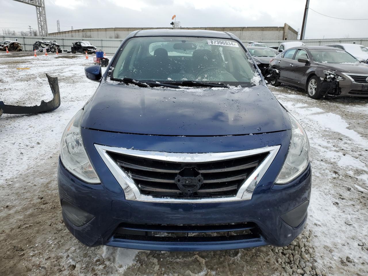 2018 Nissan Versa VIN 3N1CN7AP0JL848339 Copart auction photo, side / rear end damage thumbnail 5