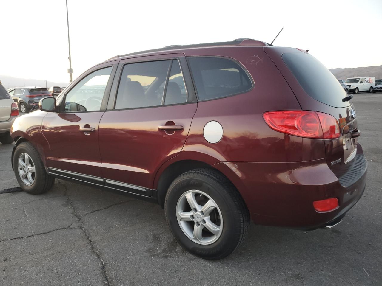2007 Hyundai Santa Fe VIN 5NMSG13D67H005724 Copart auction photo, front end damage thumbnail 2