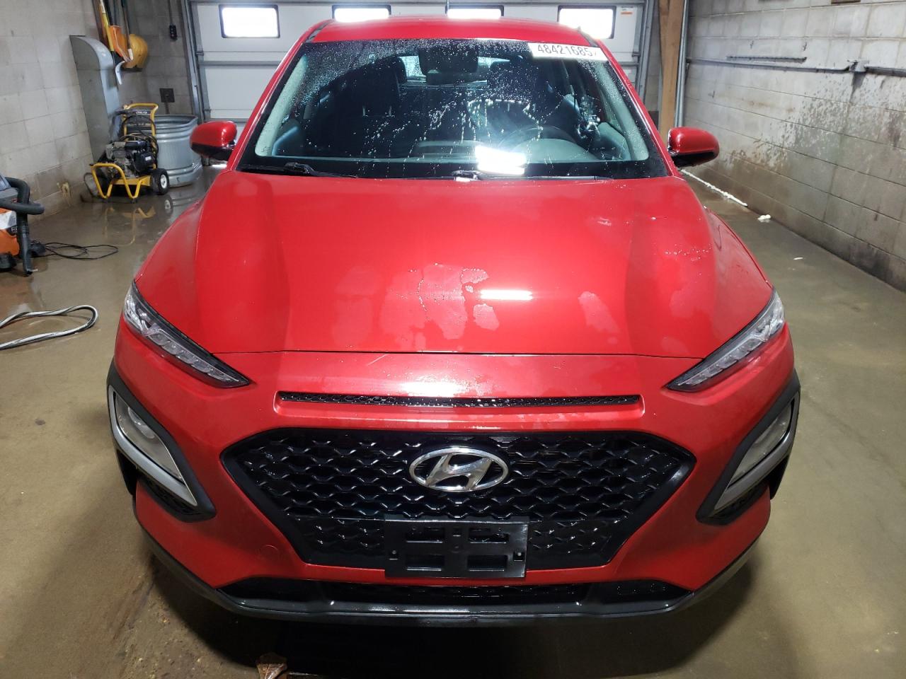 2021 Hyundai Kona VIN KM8K1CAA4MU739039 Copart auction photo, rear end / front end damage thumbnail 5