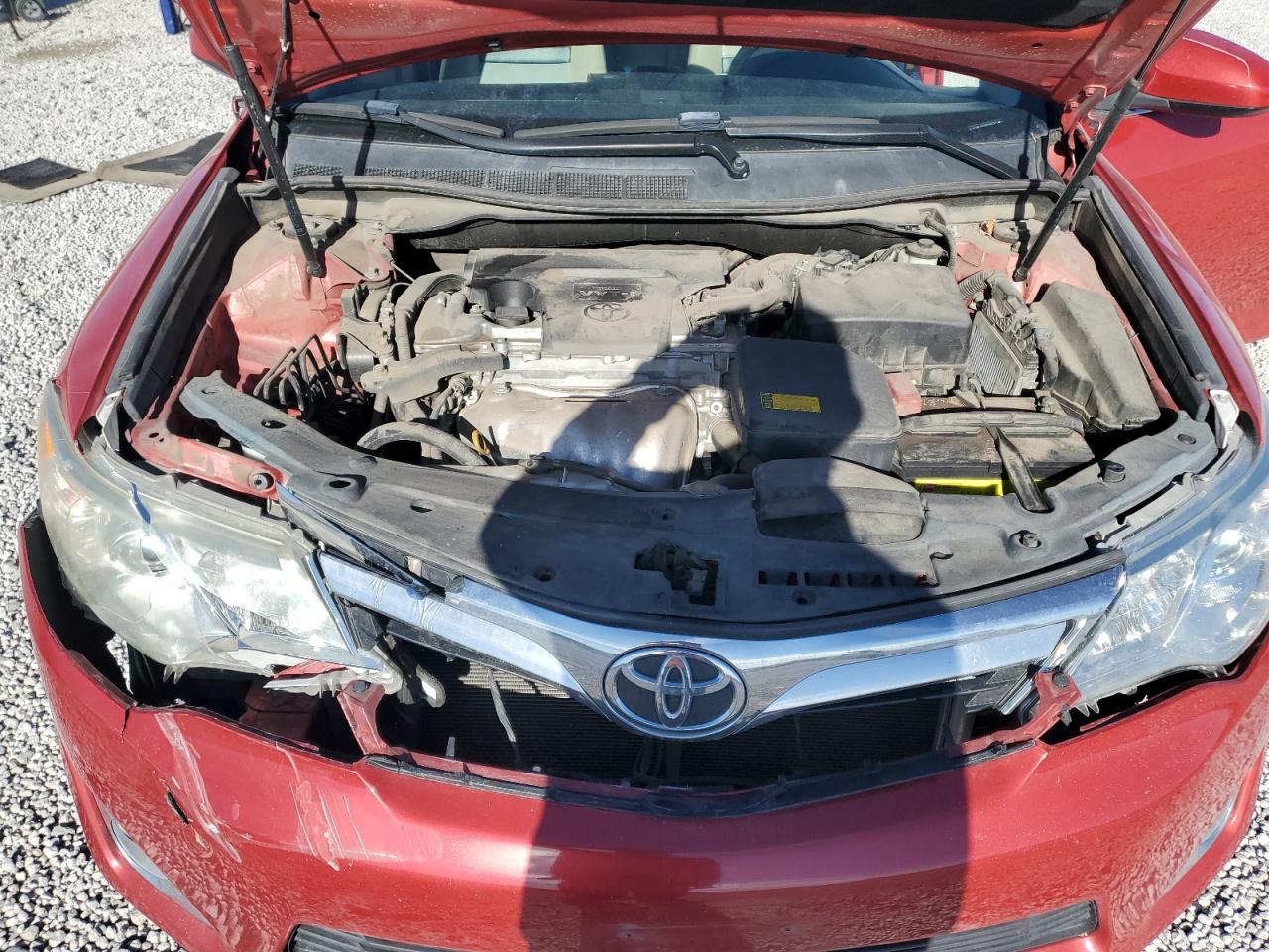 2012 Toyota Camry VIN 4T4BF1FK5CR183321 Copart auction photo, front end damage thumbnail 14
