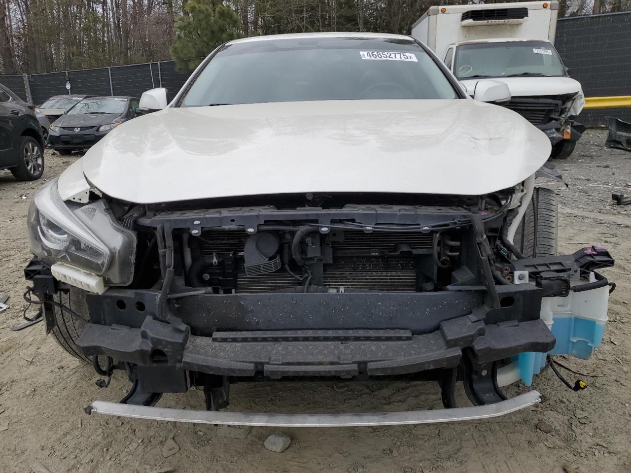 2019 Infiniti Q50 VIN JN1EV7AR3KM593705 Copart auction photo, front end / rear end damage thumbnail 5