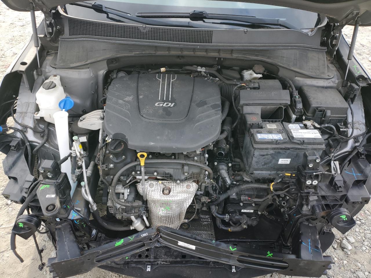 2017 KIA Sorento VIN 5XYPG4A55HG302594 Copart auction photo, front end damage thumbnail 12