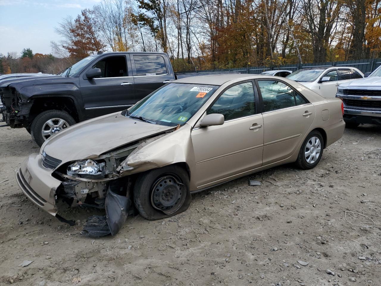 2002 Toyota Camry VIN 4T1BE32K62U089817
