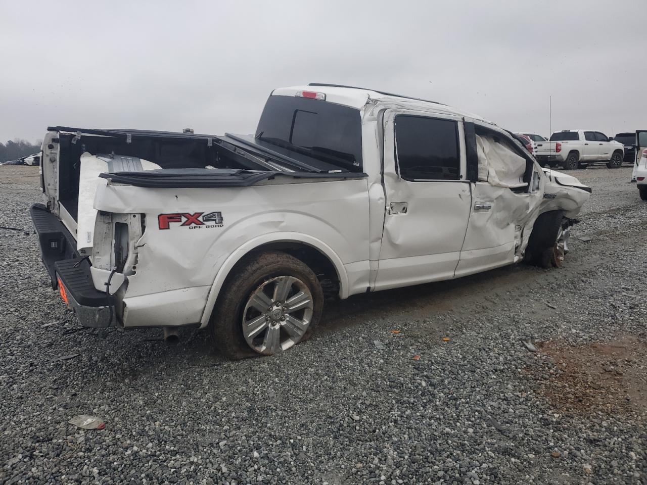 2019 Ford F-150 VIN 1FTEW1E42KFC52371 Copart auction photo, rollover damage thumbnail 3