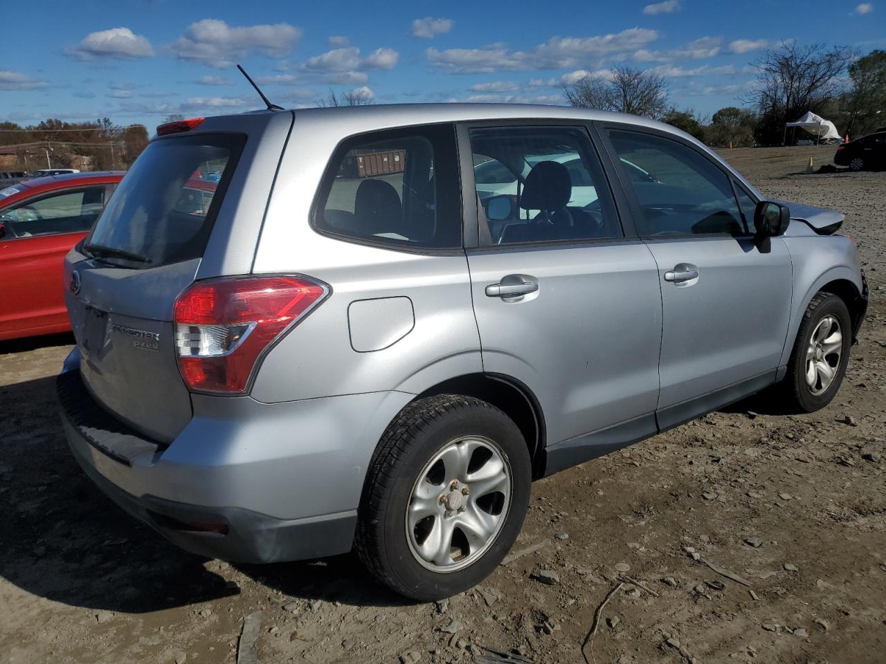 2014 Subaru Forester VIN JF2SJAAC8EH522504 Copart auction photo, front end damage thumbnail 3