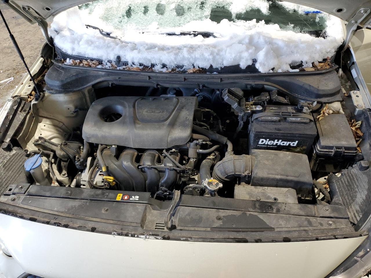 2018 Hyundai Accent VIN 3KPC24A35JE011690 Copart auction photo, front end / side damage thumbnail 12