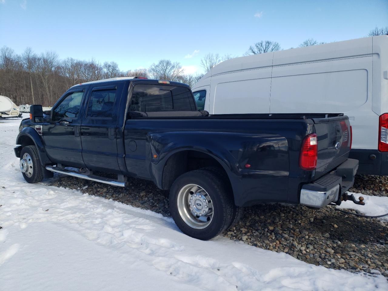 2008 Ford F450 VIN 1FTXW43R08EB98222 Copart auction photo, front end damage thumbnail 2