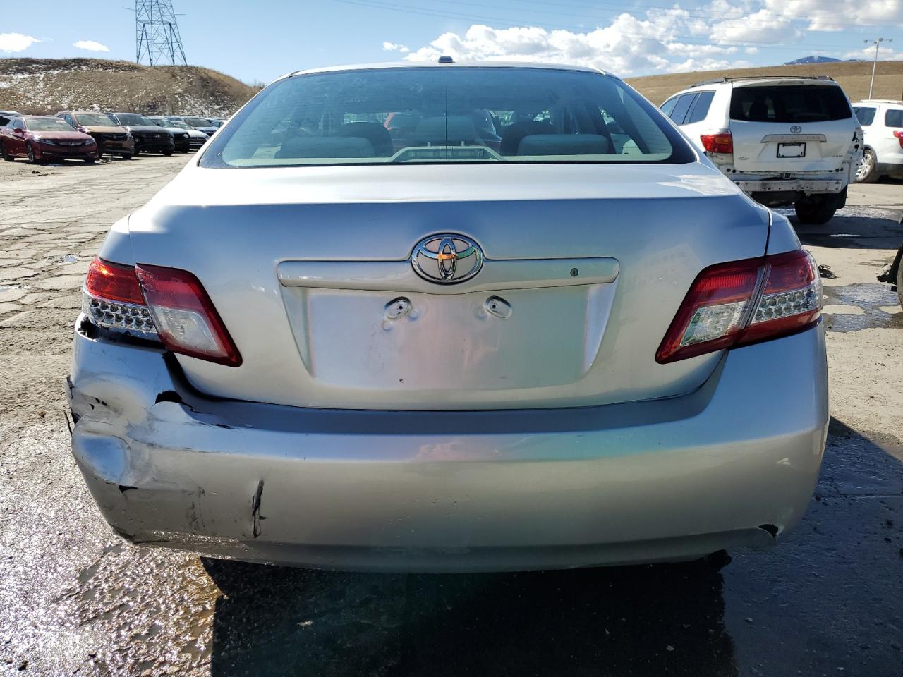 2010 Toyota Camry VIN 4T1BF3EK3AU044096 Copart auction photo, rear end damage thumbnail 6