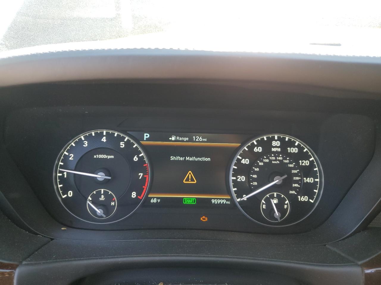 2018 Genesis G90 VIN KMHG34JA9JU043049 Copart auction photo, front end / minor dent/scratches damage thumbnail 9