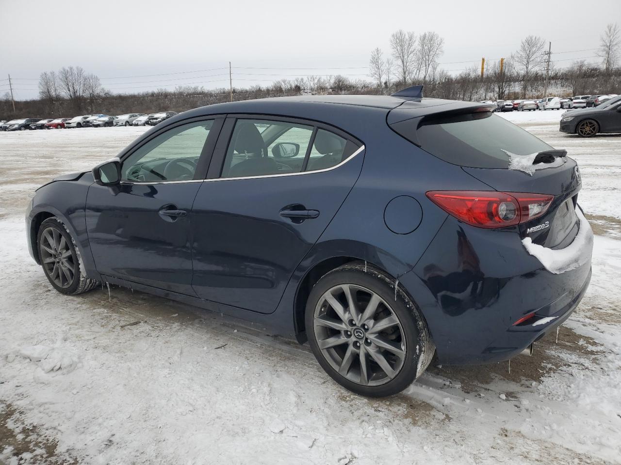 2018 Mazda 3 VIN 3MZBN1L39JM193413 Copart auction photo, front end damage thumbnail 2