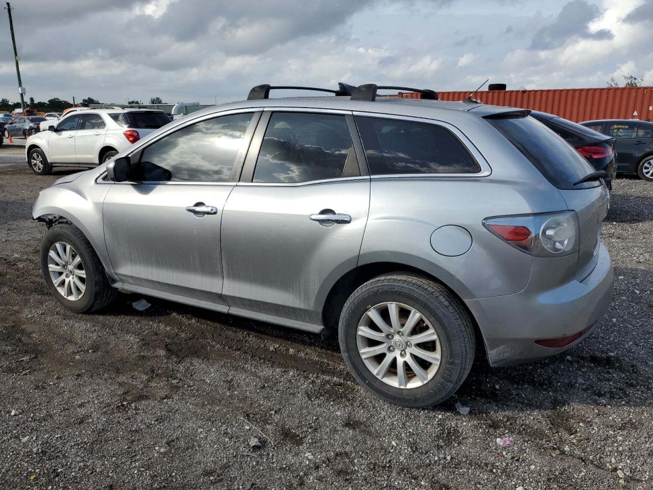 2010 Mazda CX-7 VIN JM3ER2W51A0336842 Copart auction photo, front end damage thumbnail 2