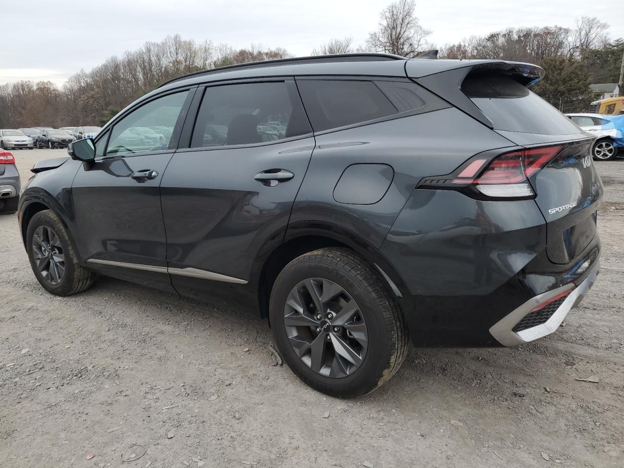2023 KIA Sportage VIN KNDPXCAG8P7091611 Copart auction photo, front end damage thumbnail 2