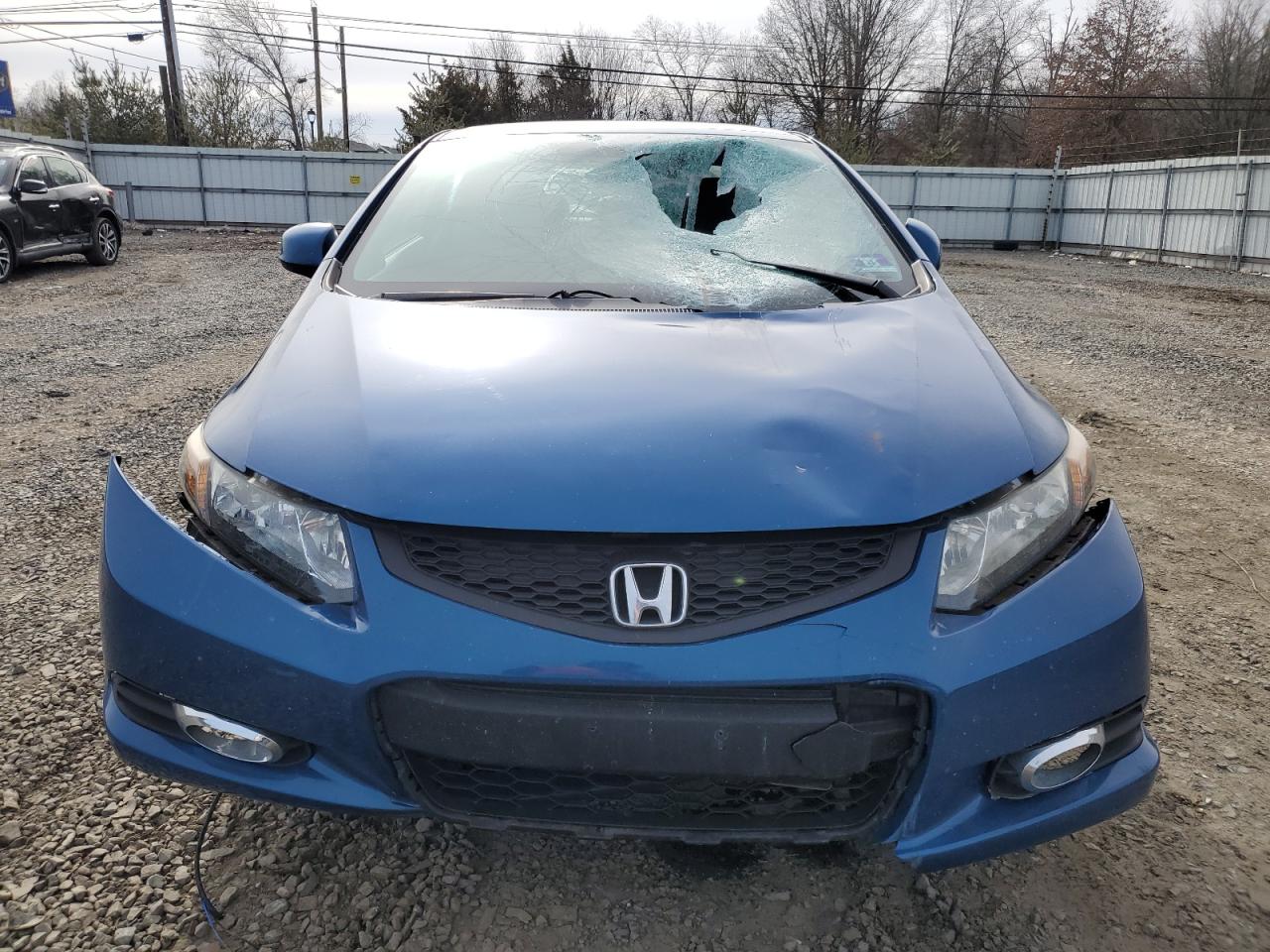 2013 Honda Civic VIN 2HGFG3B55DH522285 Copart auction photo, front end damage thumbnail 5
