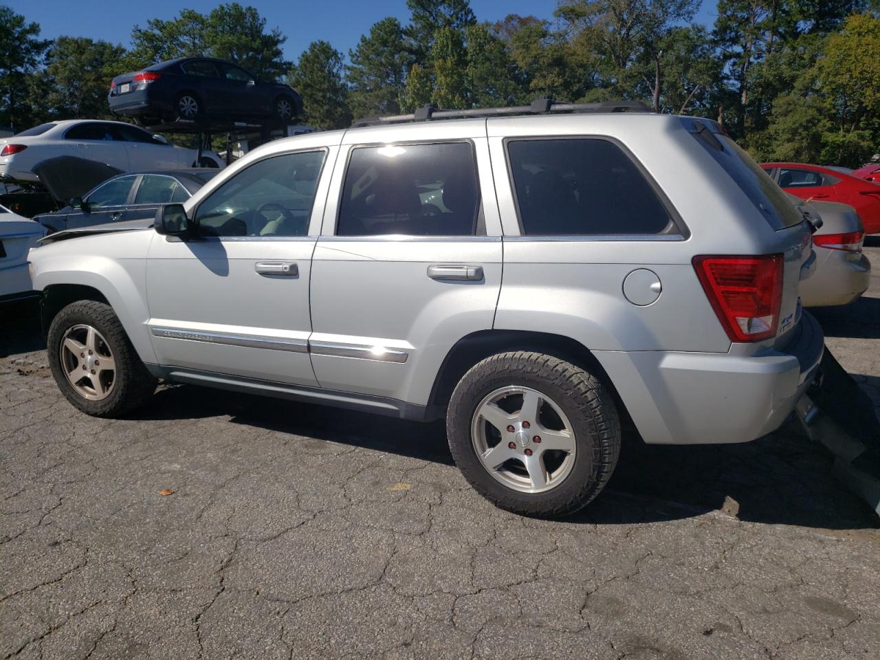 2007 Jeep Grand Cherokee VIN 1J8HR58257C523544 Copart auction photo, front end damage thumbnail 2