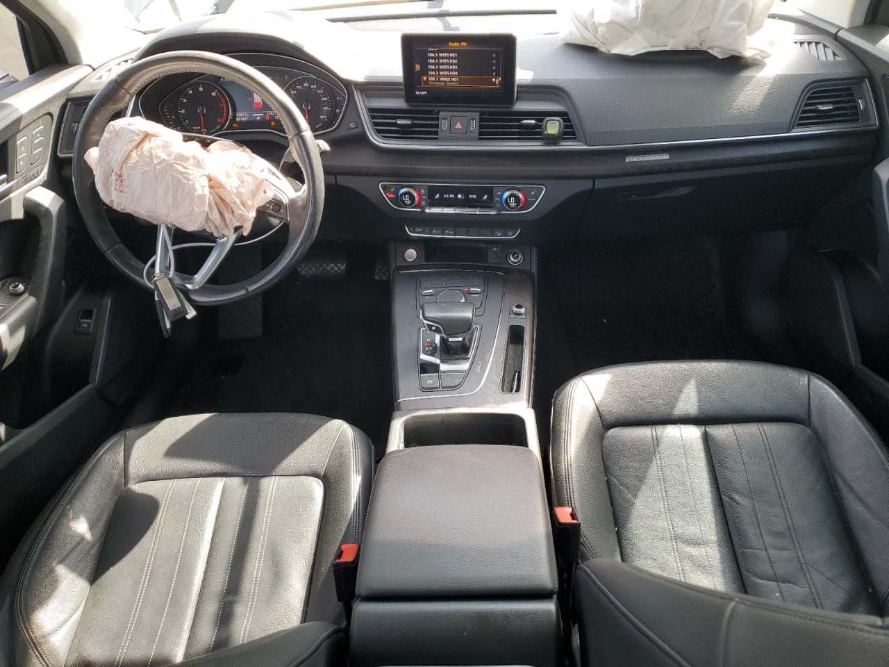 2019 Audi Q5 VIN WA1ANAFY4K2086553 Copart auction photo, front end damage thumbnail 8