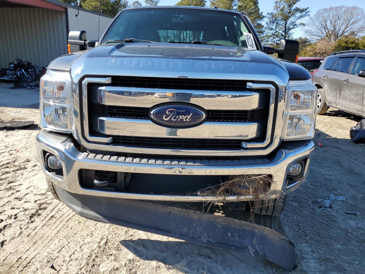 2015 Ford F250 VIN 1FT7W2B62FEC76864 Copart auction photo, side damage thumbnail 5