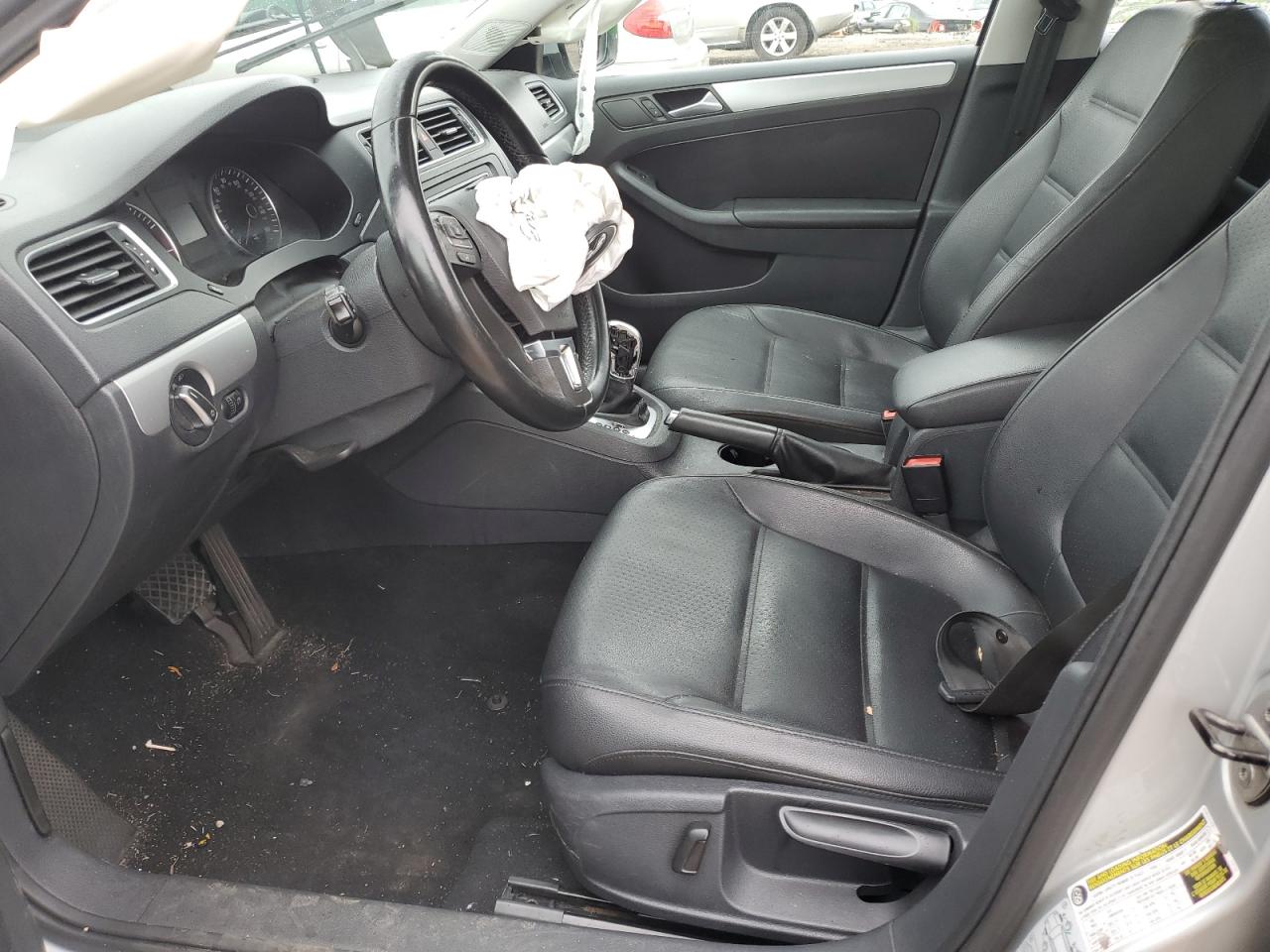 2014 Volkswagen Jetta VIN 3VWD17AJ6EM419051 Copart auction photo, front end / side damage thumbnail 7