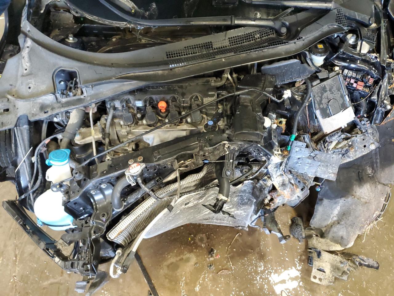 2021 Honda HR-V VIN 3CZRU6H36MM738816 Copart auction photo, all over damage thumbnail 12