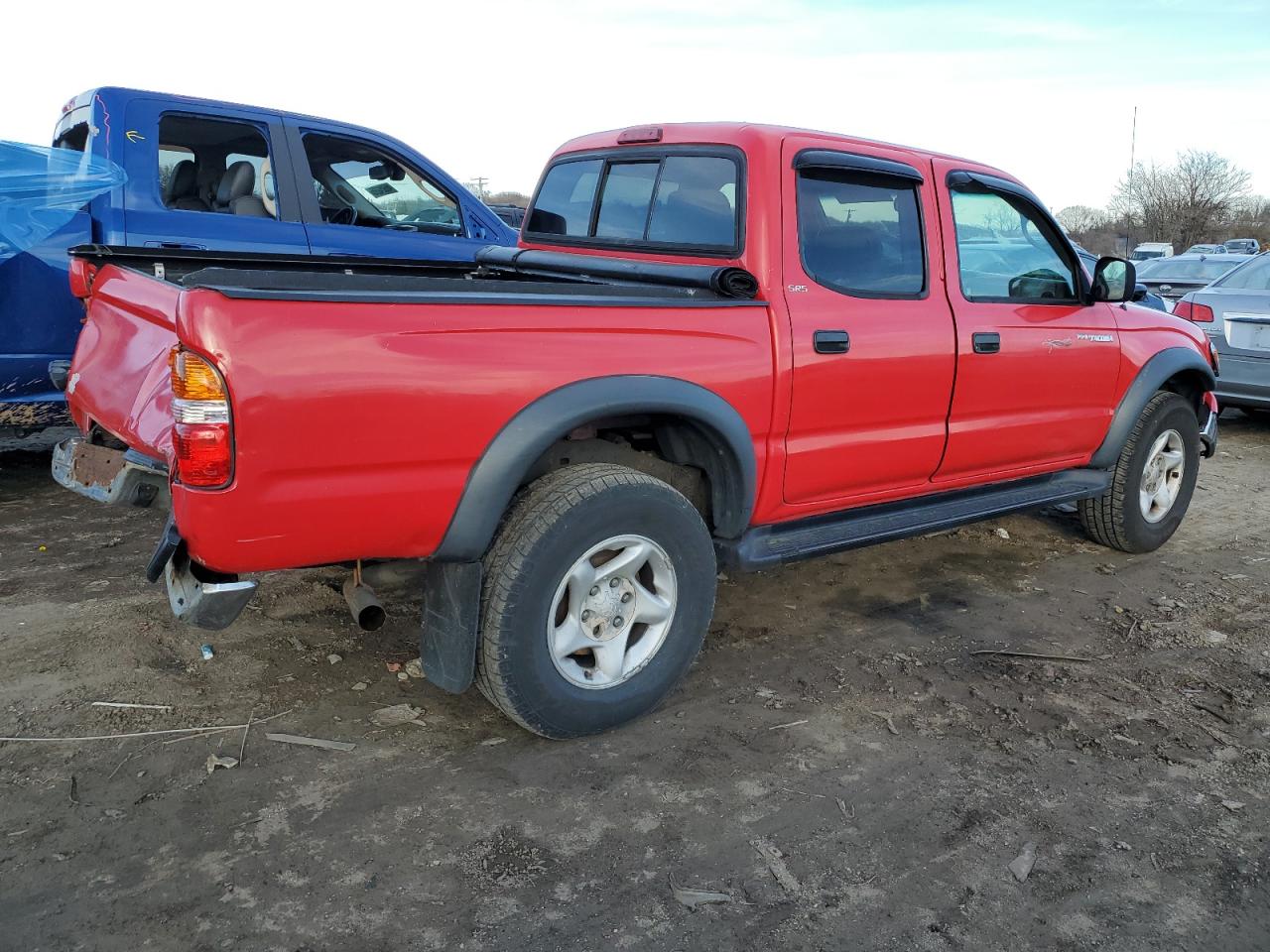2004 Toyota Tacoma VIN 5TEGN92N44Z350136 Copart auction photo, rear end / front end damage thumbnail 3