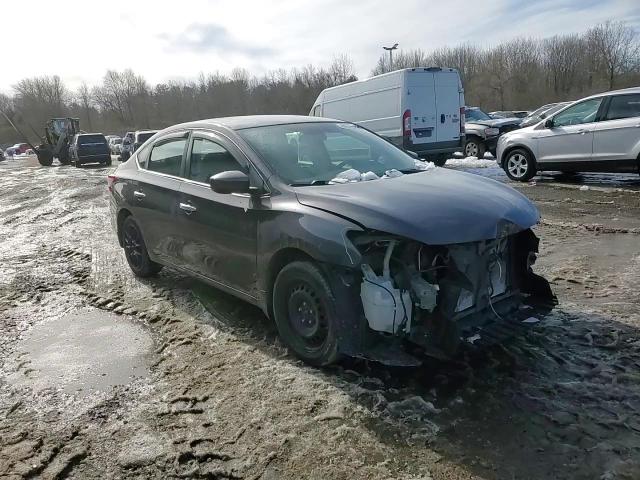 2014 Nissan Sentra VIN 3N1AB7AP8EY235605 Copart auction photo, front end / minor dent/scratches damage thumbnail 11