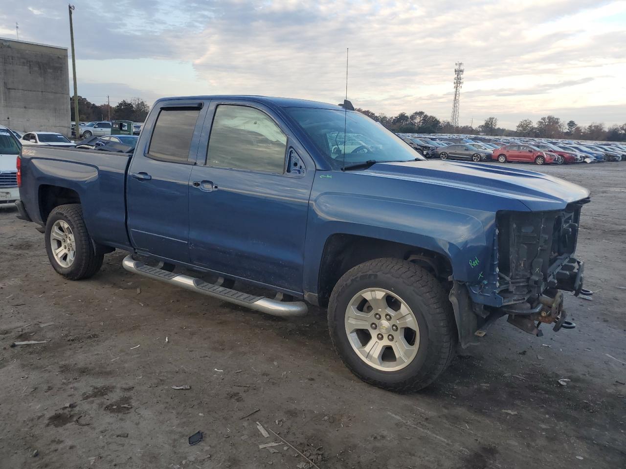 2016 Chevrolet Silverado VIN 1GCVKREC5GZ319150 Copart auction photo, front end / side damage thumbnail 4