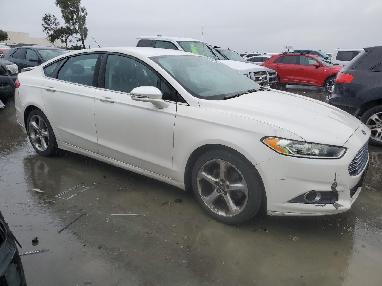 2013 Ford Fusion VIN 3FA6P0HRXDR202428 Copart auction photo, rear end damage thumbnail 4