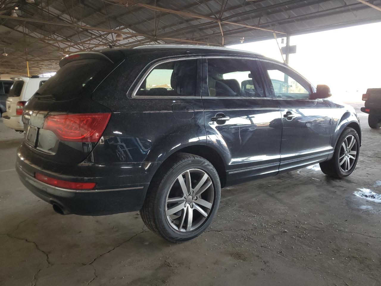 2013 Audi Q7 VIN WA1LGAFE3DD011844 Copart auction photo, mechanical damage thumbnail 3