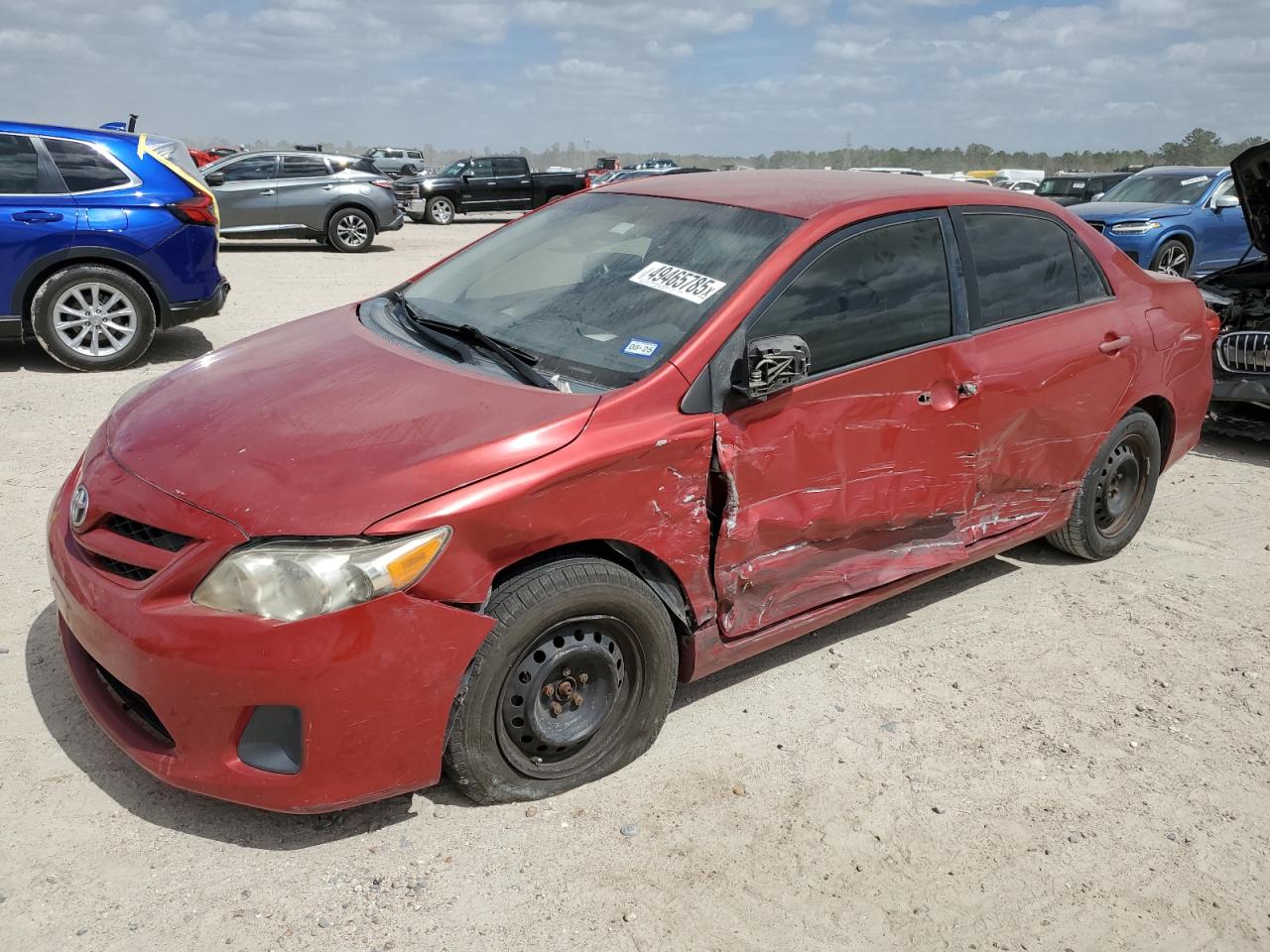 2011 Toyota Corolla VIN 2T1BU4EE1BC549224