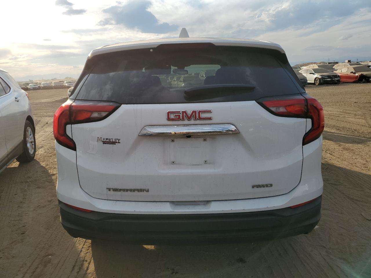 2020 GMC Terrain VIN 3GKALTEV9LL194654 Copart auction photo, side damage thumbnail 6