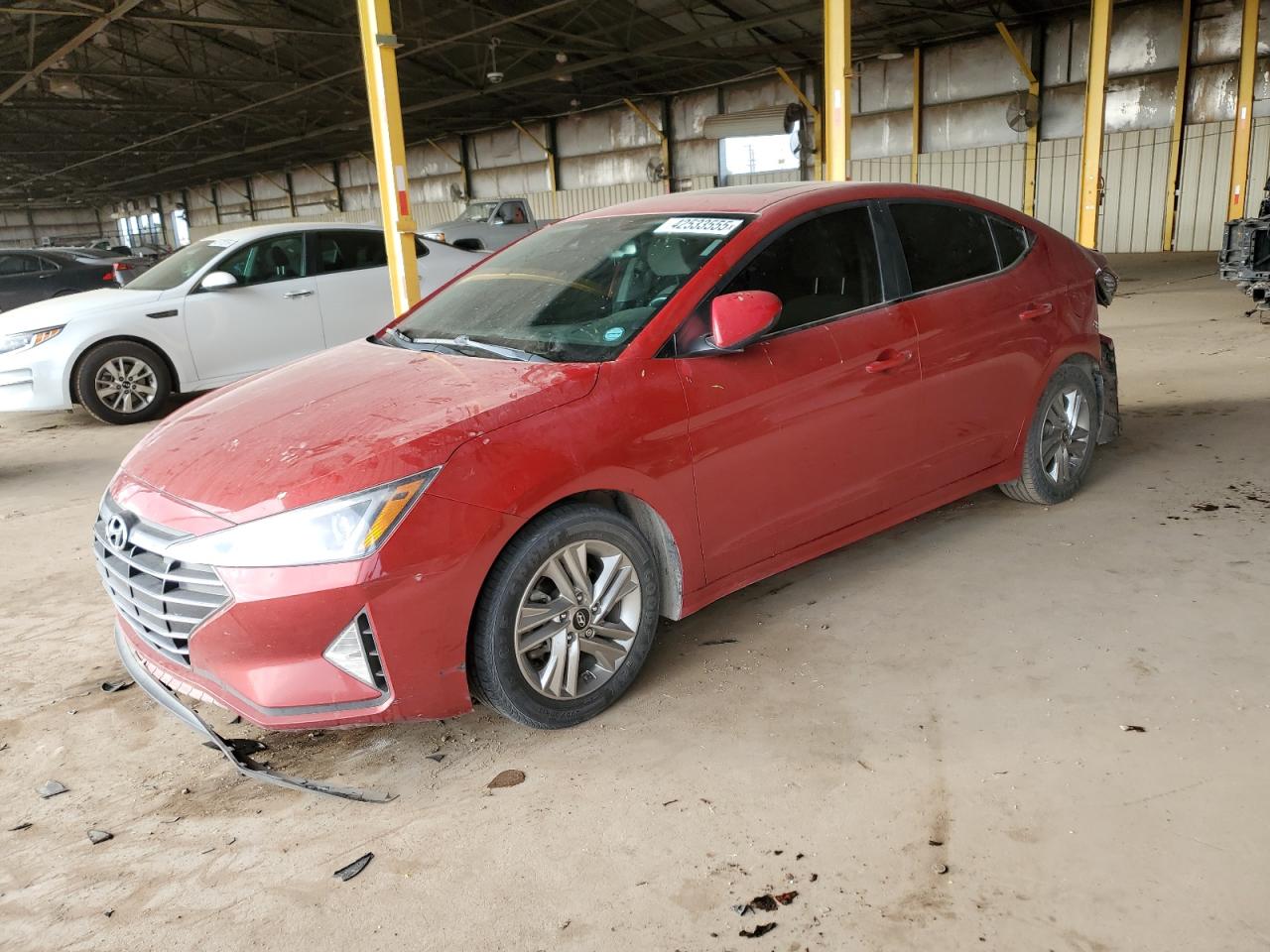 2020 Hyundai Elantra VIN KMHD84LF3LU910249