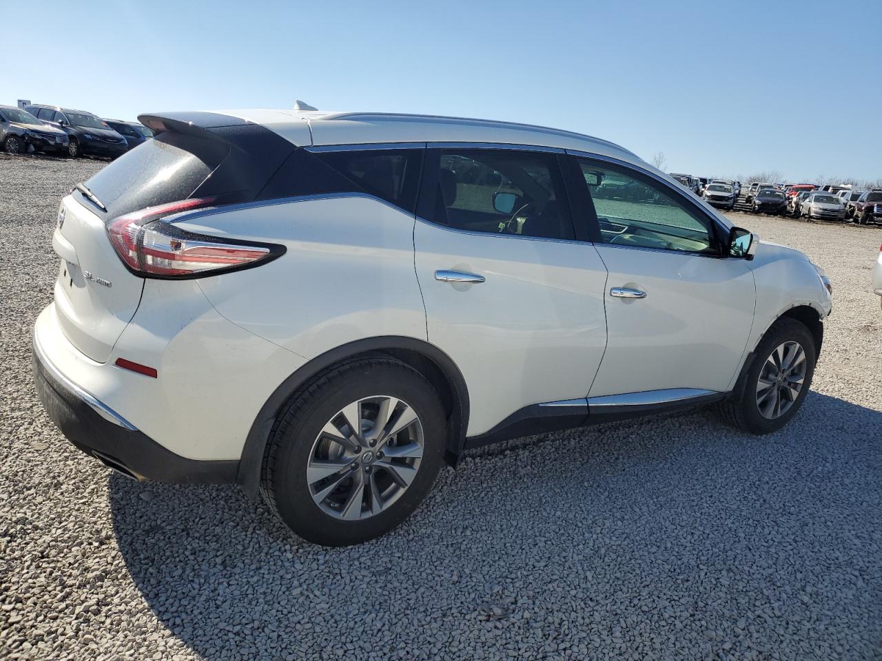 2015 Nissan Murano VIN 5N1AZ2MH7FN272297 Copart auction photo, front end damage thumbnail 3