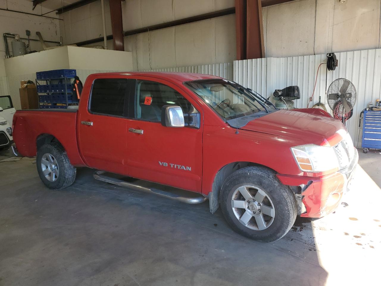 2005 Nissan Titan VIN 1N6AA07B55N539469 Copart auction photo, all over damage thumbnail 4