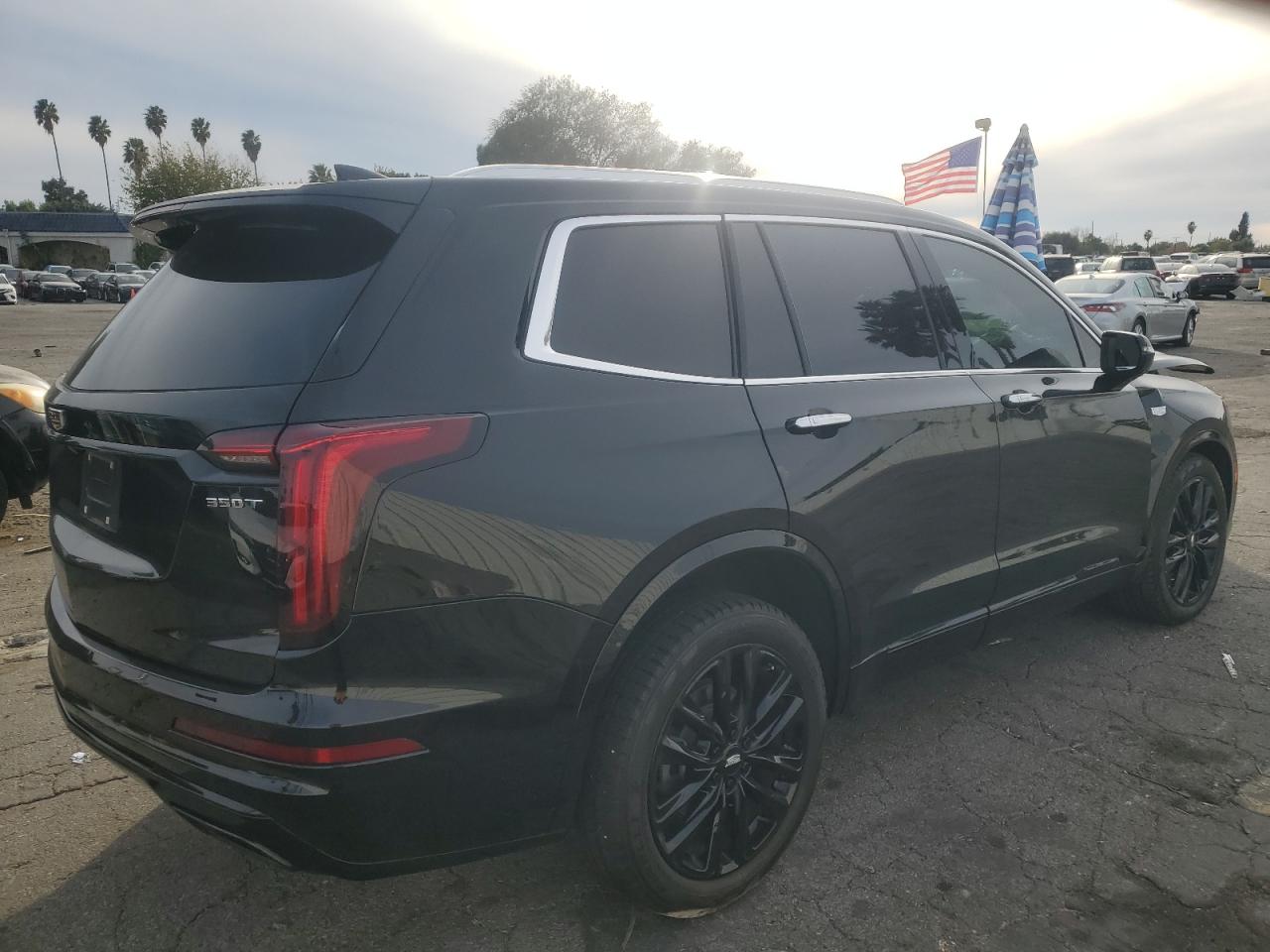 2021 Cadillac XT6 VIN 1GYKPAR46MZ235367 Copart auction photo, all over damage thumbnail 3