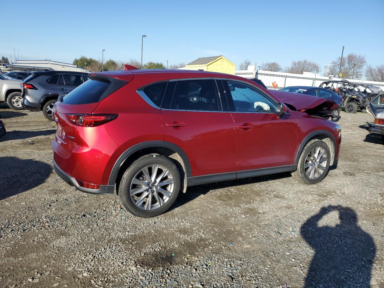 2020 Mazda CX-5 VIN JM3KFBDM2L0791773 Copart auction photo, front end damage thumbnail 3